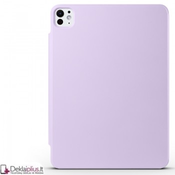 Smart Folio dirbtinės odos atverčiamas dėklas - violetinis (Apple Ipad Pro 13 (2024-2025)